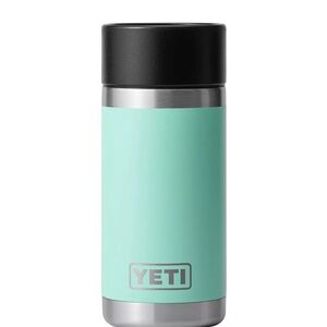 YETI Mint and Black Travel Mug Rely on the YETI Rambler® 12 oz. Bottle